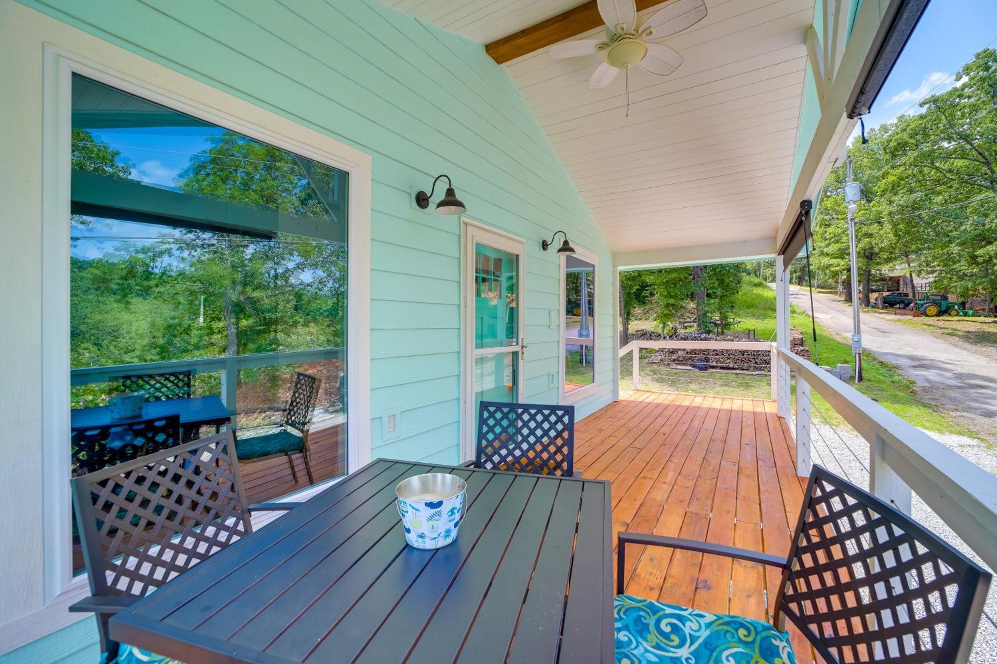 Cozy Eucha Cottage At Grand Lake With Hot Tub! Exterior foto
