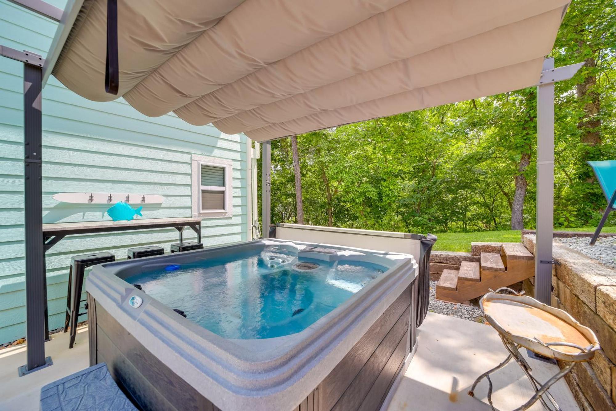 Cozy Eucha Cottage At Grand Lake With Hot Tub! Exterior foto