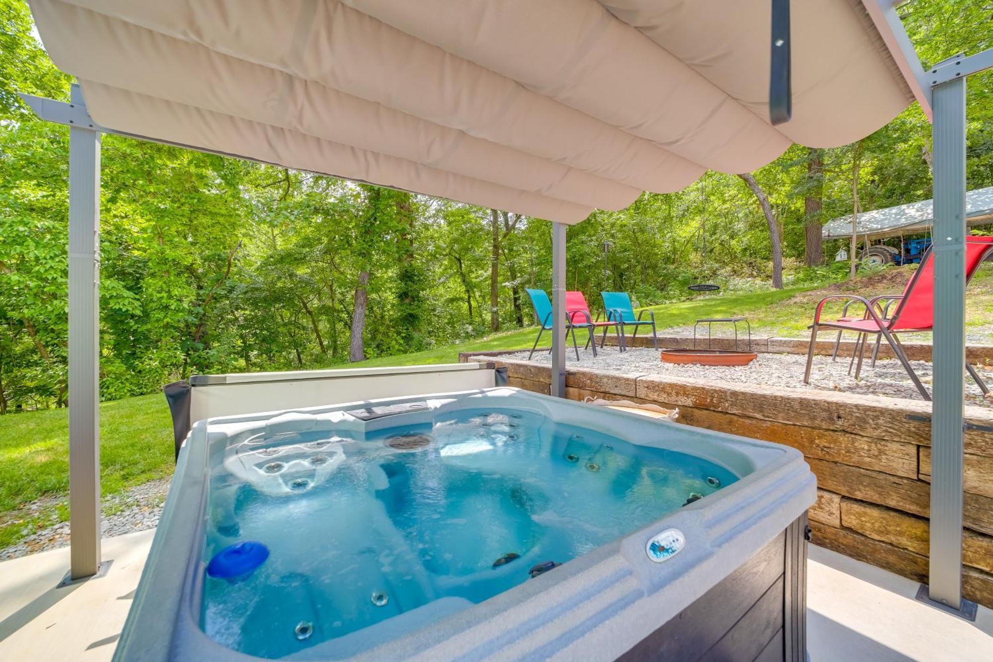 Cozy Eucha Cottage At Grand Lake With Hot Tub! Exterior foto