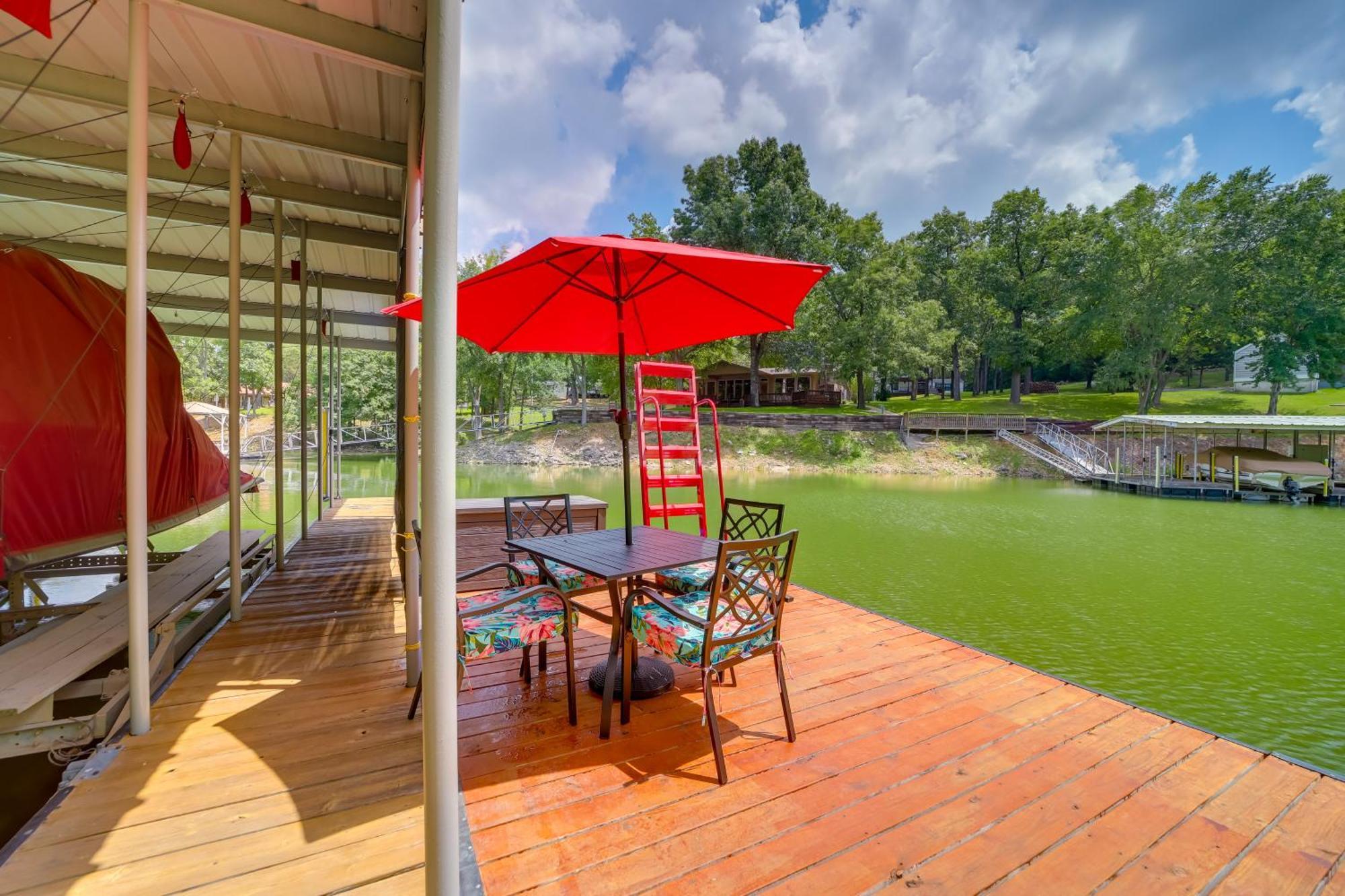 Cozy Eucha Cottage At Grand Lake With Hot Tub! Exterior foto
