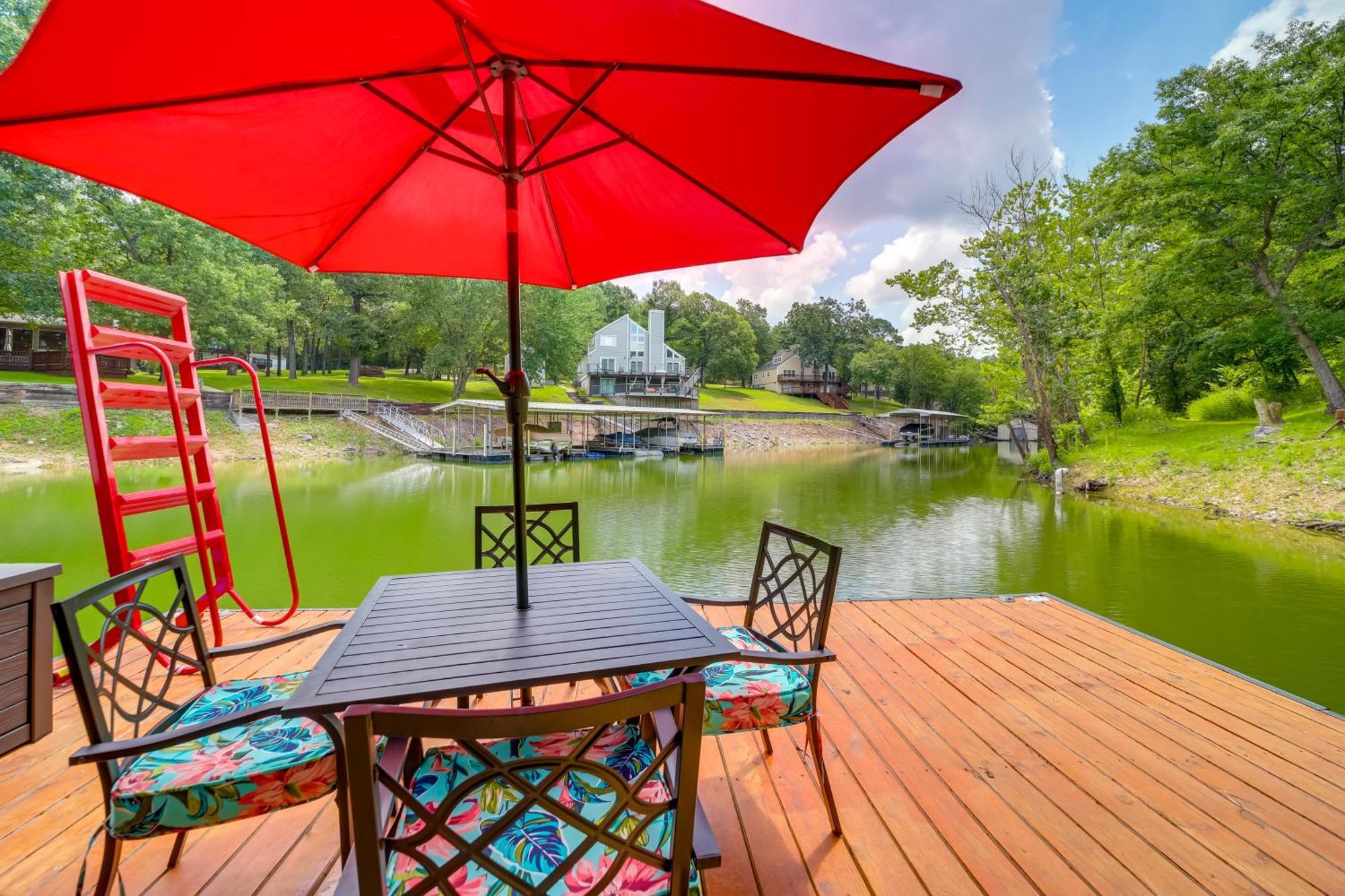 Cozy Eucha Cottage At Grand Lake With Hot Tub! Exterior foto