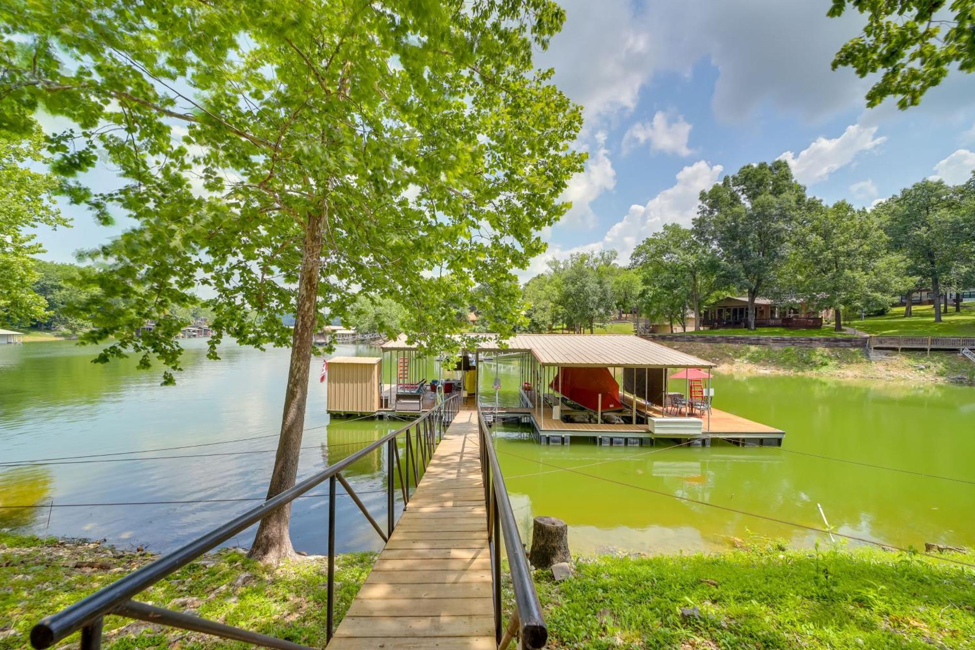 Cozy Eucha Cottage At Grand Lake With Hot Tub! Exterior foto
