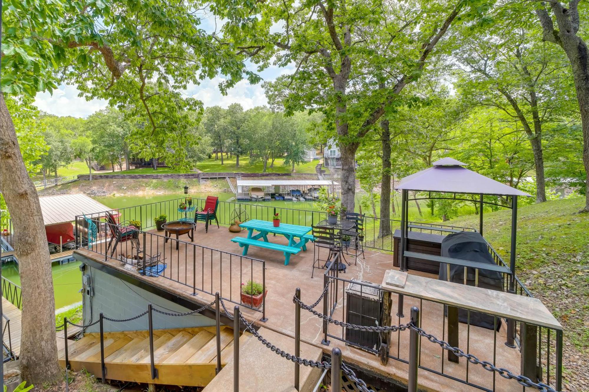 Cozy Eucha Cottage At Grand Lake With Hot Tub! Exterior foto