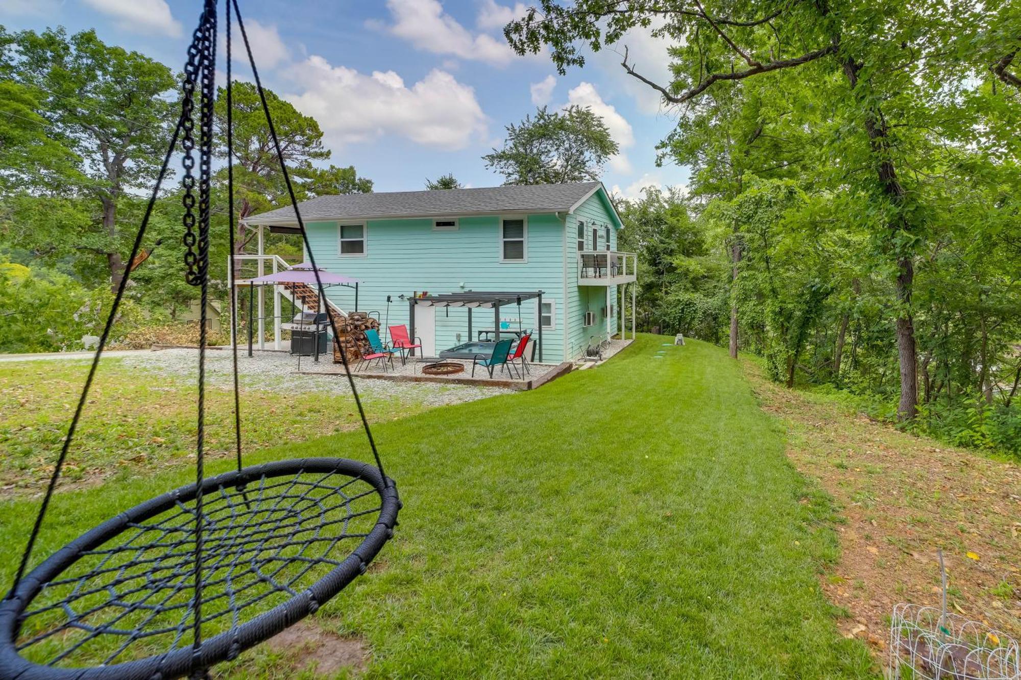 Cozy Eucha Cottage At Grand Lake With Hot Tub! Exterior foto