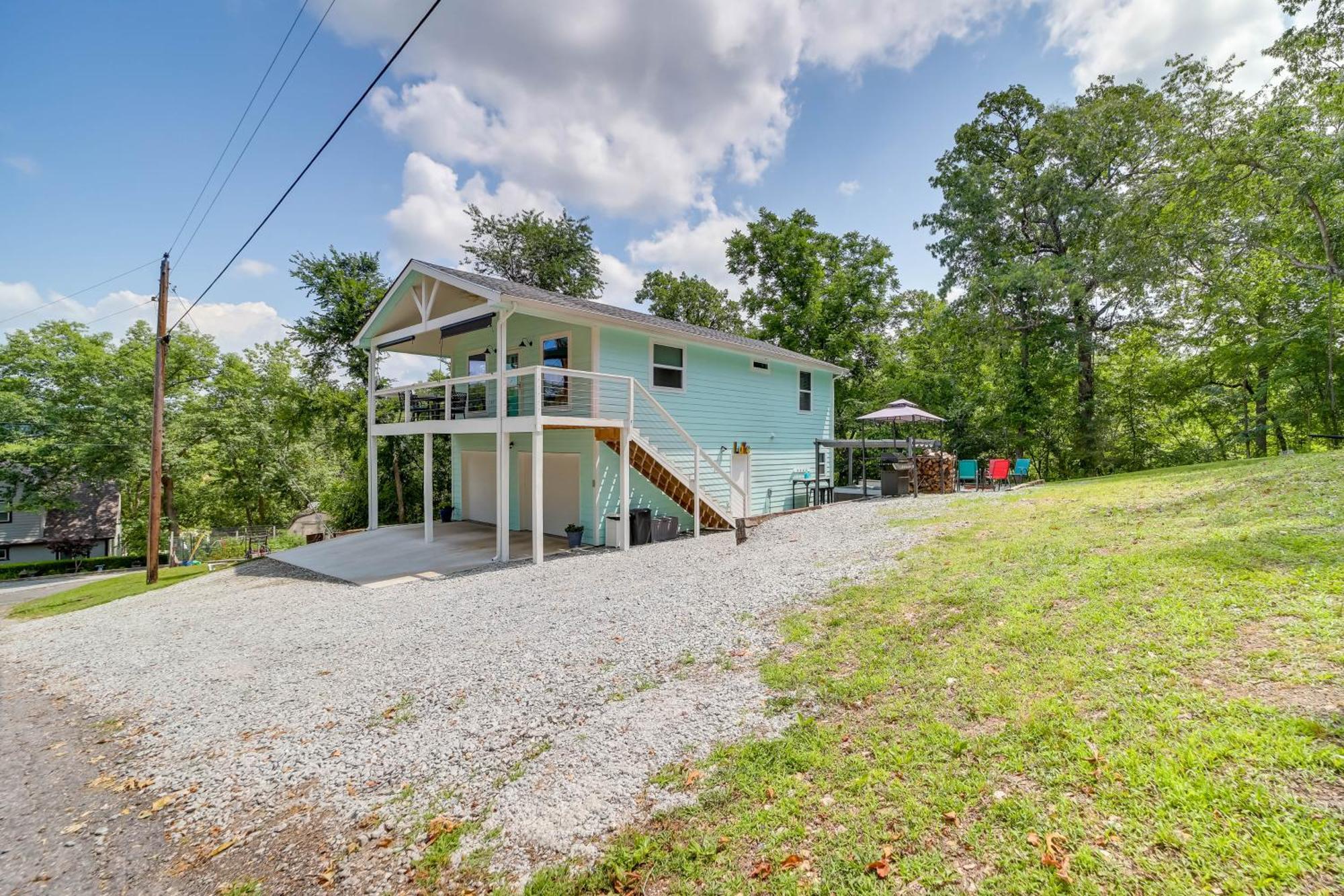 Cozy Eucha Cottage At Grand Lake With Hot Tub! Exterior foto