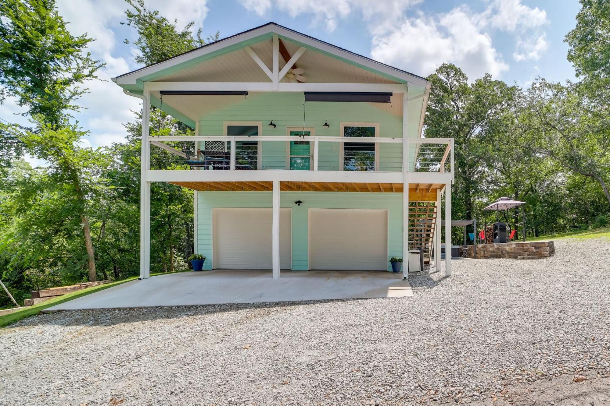 Cozy Eucha Cottage At Grand Lake With Hot Tub! Exterior foto
